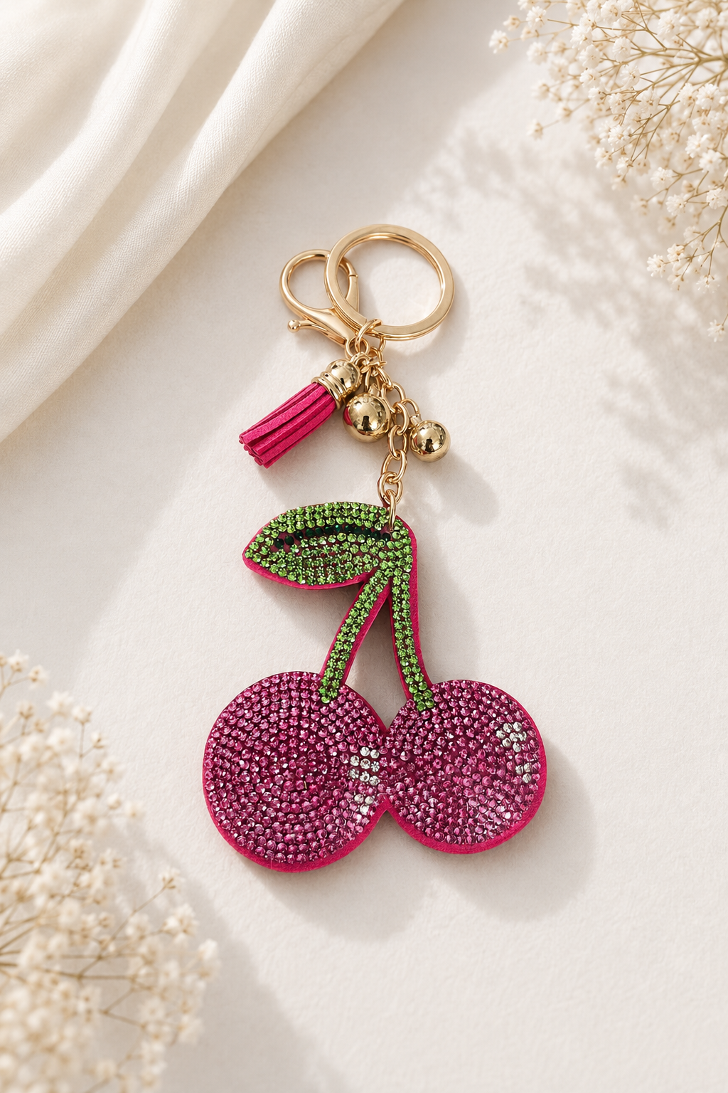 Cherry Keyring