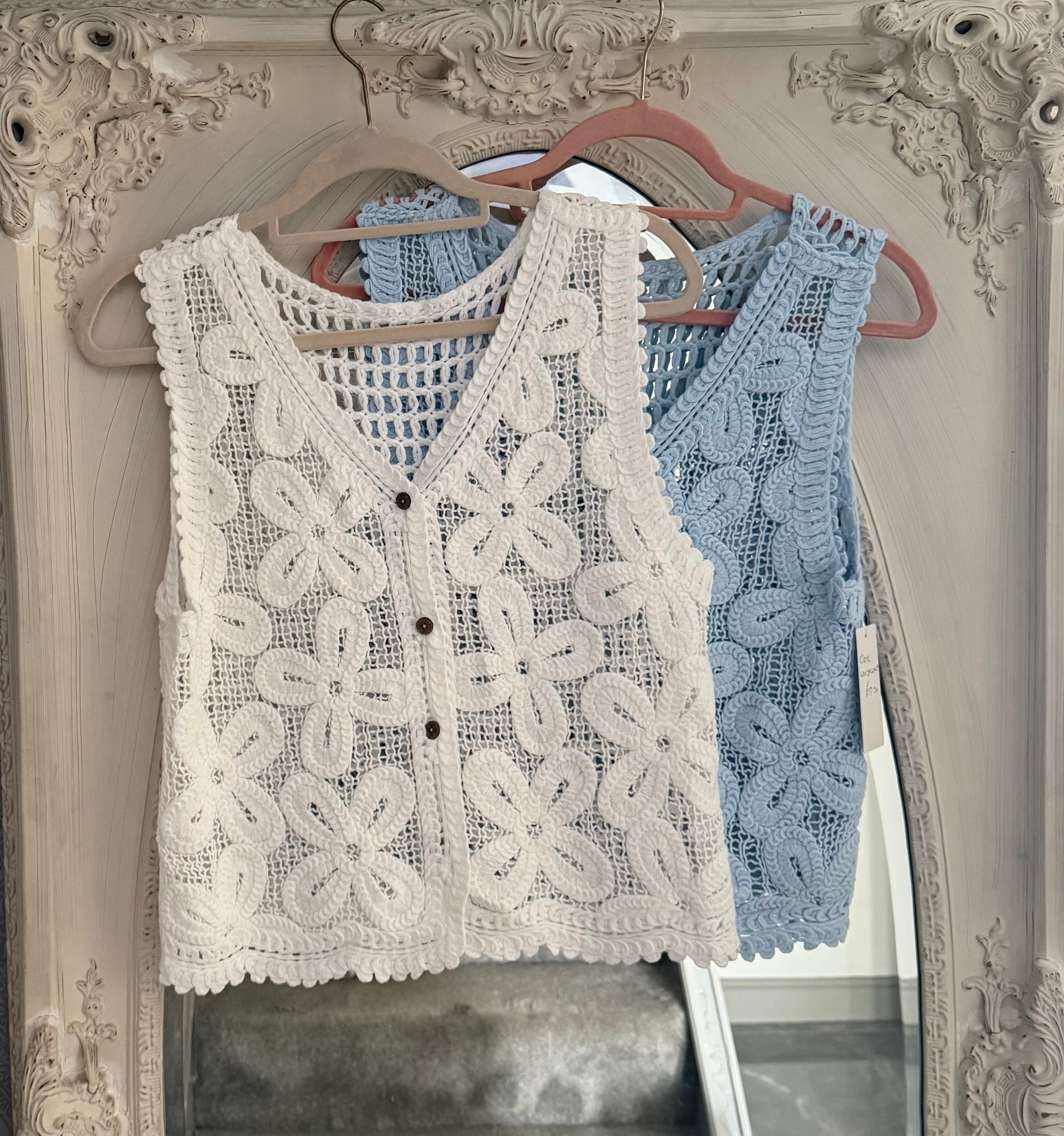 Cloe crochet waistcoat