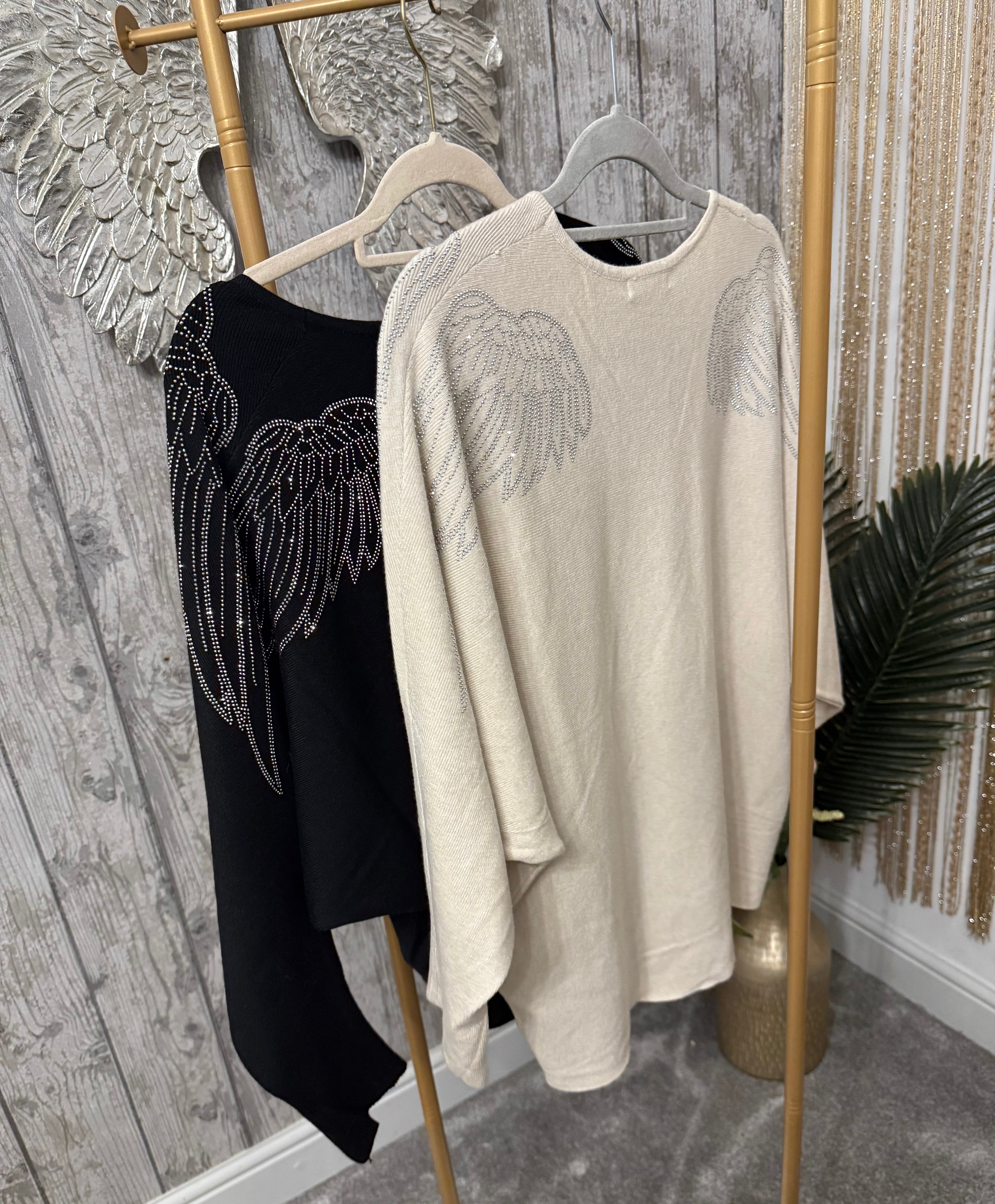 Angel wing top