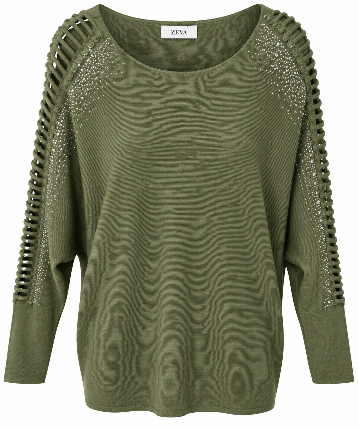 Sparkle sleeve jumper