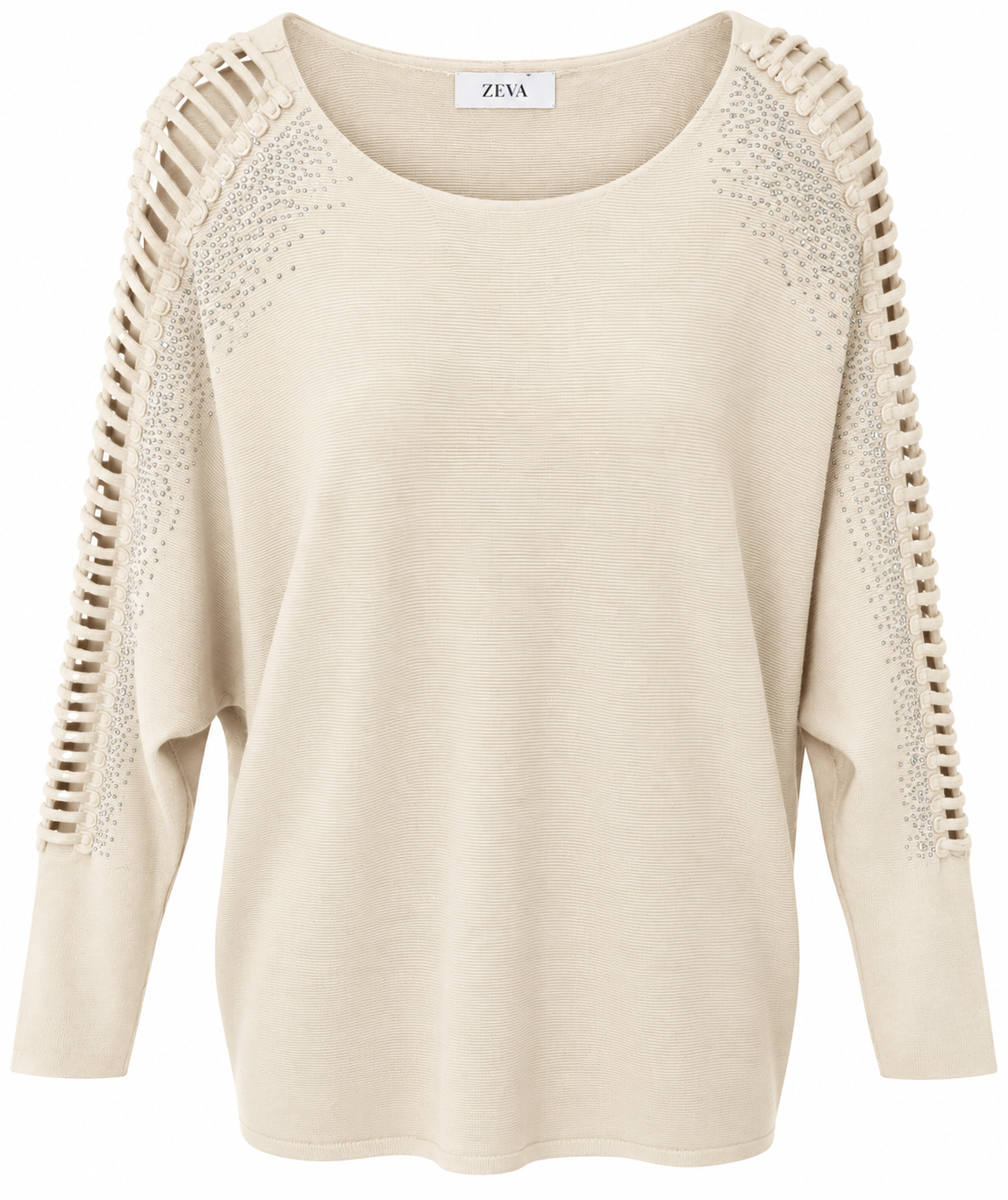 Sparkle sleeve jumper
