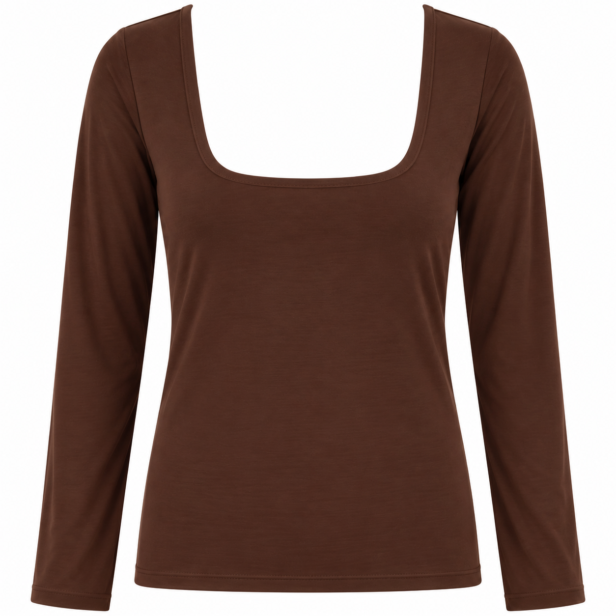 Scoop neck top