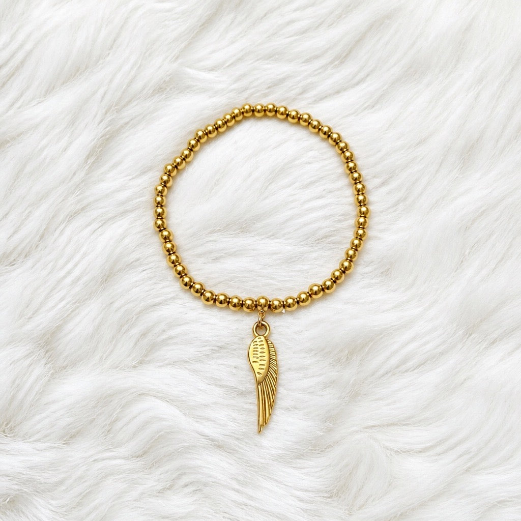 Guardian Angel Wing Bracelet – Nickel Free