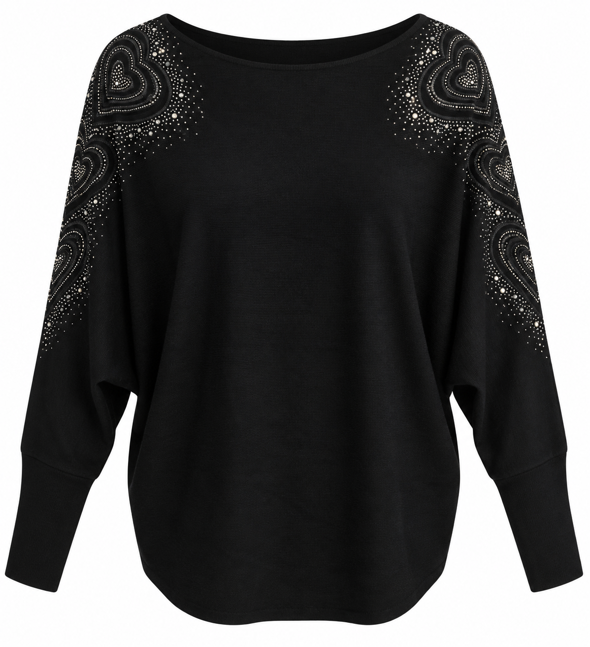 Cocoa Luxe Heart Jumper