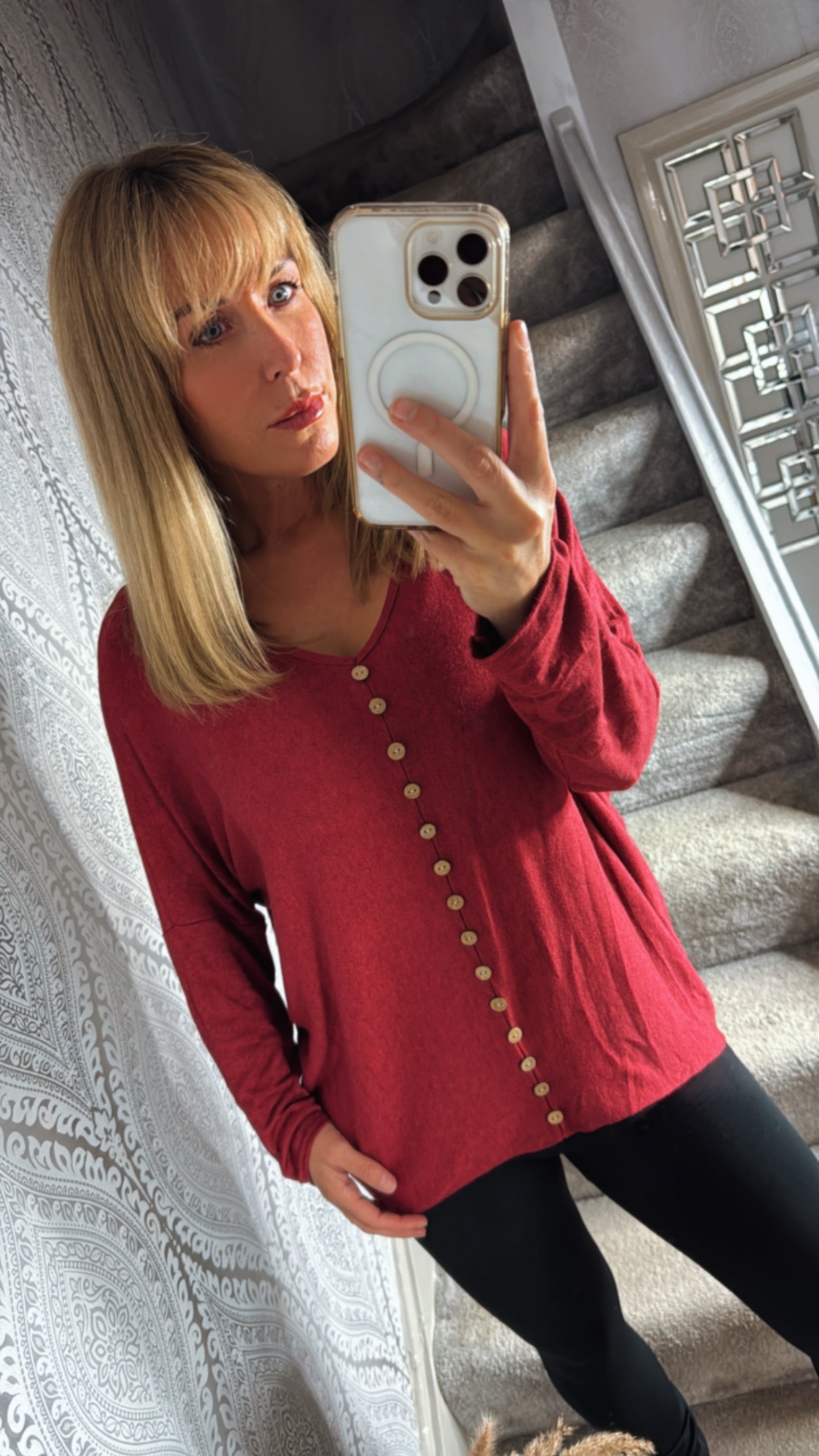 Button top